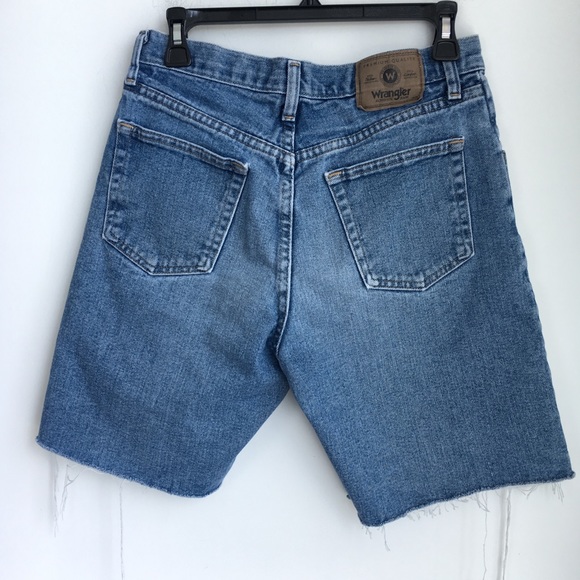 Vintage wrangler cutoff high waist jean shorts w30 - Picture 8 of 8